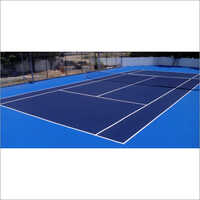 Outdoor Synthetic Sports Flooring Service