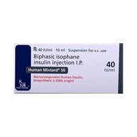 Human Mixtard (Insulin Isophane/NPH-Human Insulin/Soluble Insulin) 50/50 40IU/ml Injection