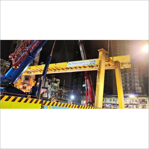 Double Girder Gantry Crane Application: Industrial