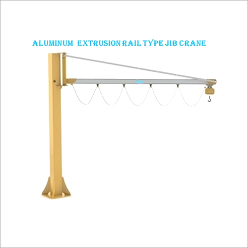 Aluminium Extrusion Rail Type JIB Crane By MECHATRO CRANES