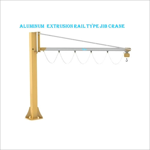 Aluminium Extrusion Rail Type Jib Crane Application: Industrial