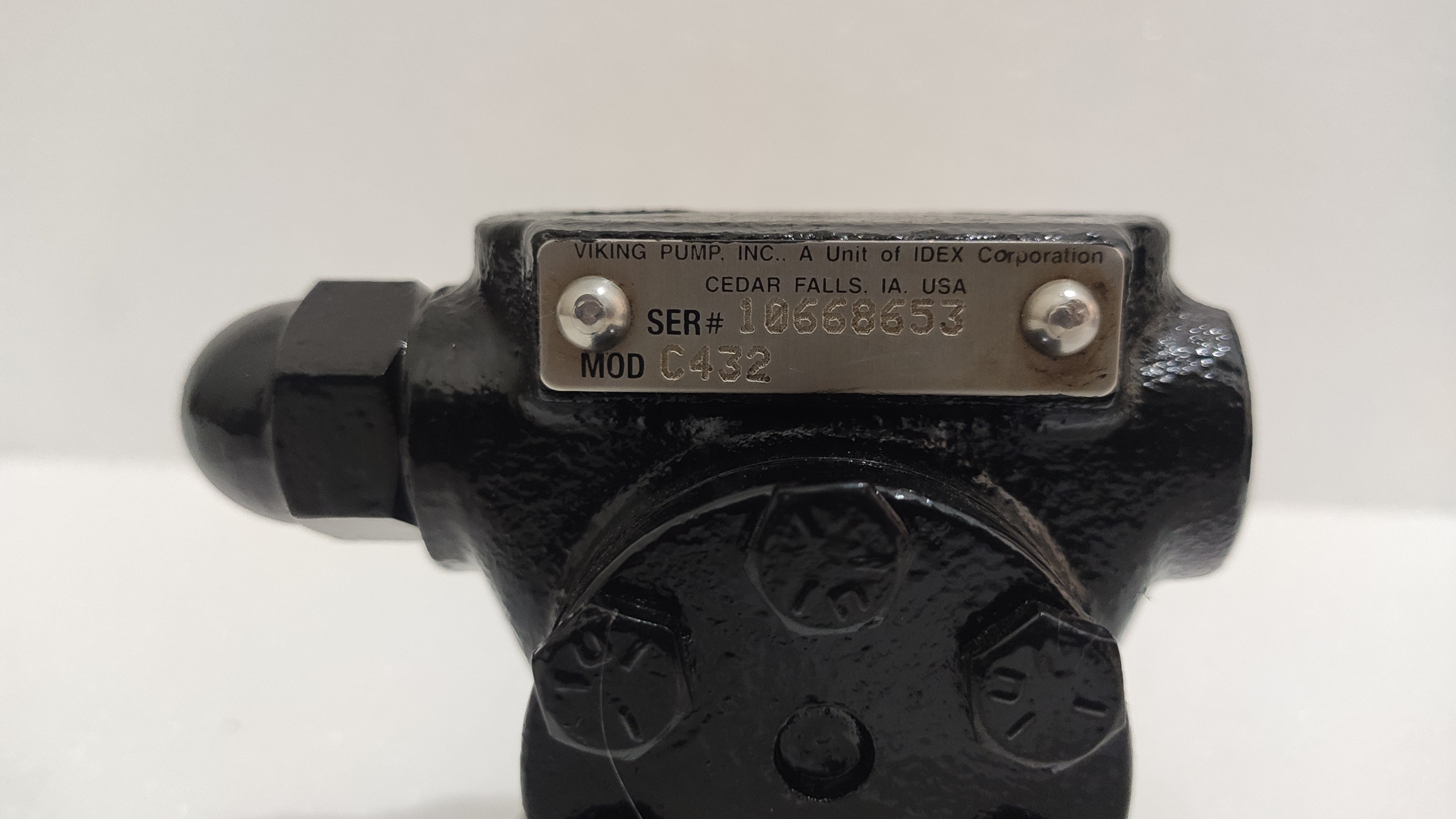 New Viking Pump C432 Cast Iron Gear Pump 250 PSI