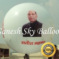 Rajnath Singh Advertising Sky Balloon