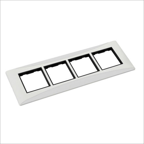 Flicker Modular Switch Plate Black Line HZ8M