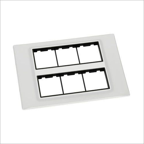 Dominate Modular Switch Plate Black Line 12M