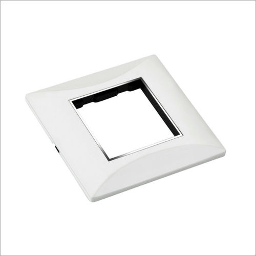 Flicker Modular Switch Plate Silver Line 2M