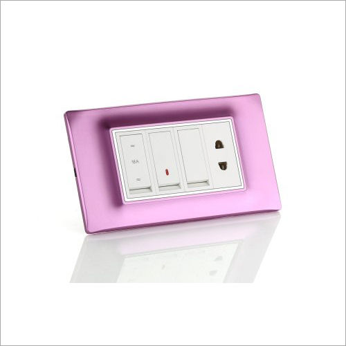 Metallic Color Modular Switch Plate