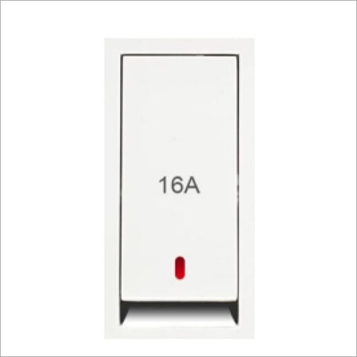 Modular Switch 16A With Indicator Flate