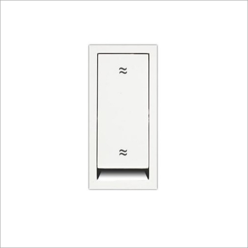 White Modular Switches 6A 2Way Flate