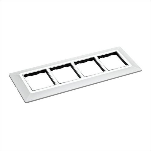 Unique Modular Switch Plate Silver Line Polycarbonate