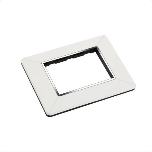 Radiant Modular Switch Plate Silver Line 3M
