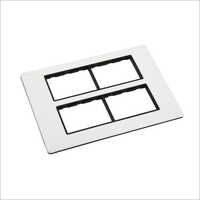 Radiant Modular Switch Plate Black Line 12M