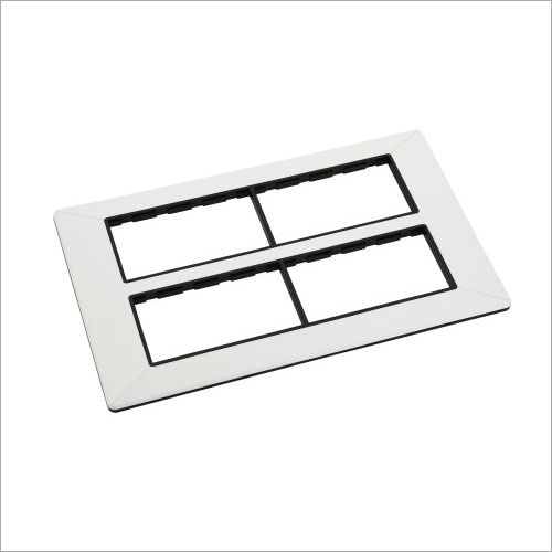 Radiant Modular Switch Plate Black Line 16M