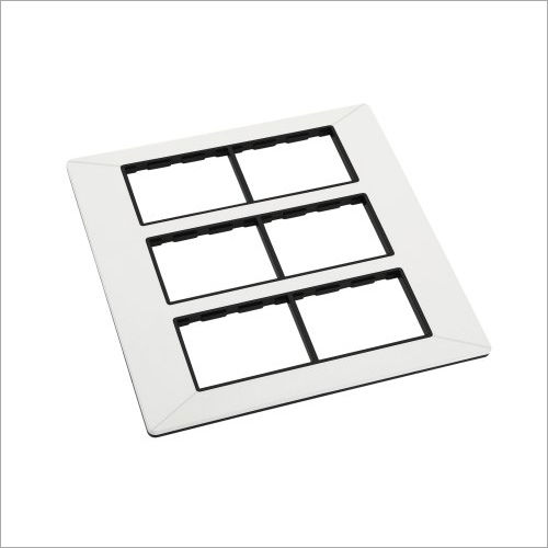 Radiant Modular Switch Plate Black Line 18M