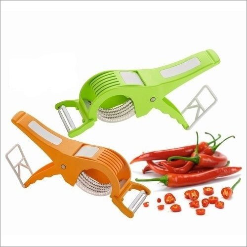 Plastic Vegetable Cutter With Peeler