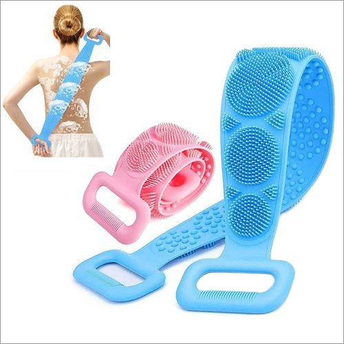 Silicone Body Bath Scrubber Belt Size: Different Available