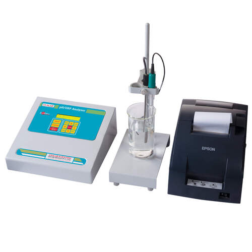 Ph/Mv/A C/Orp Analyzer (Three / Five Point Calibration) - Model : Phcal10 Plus