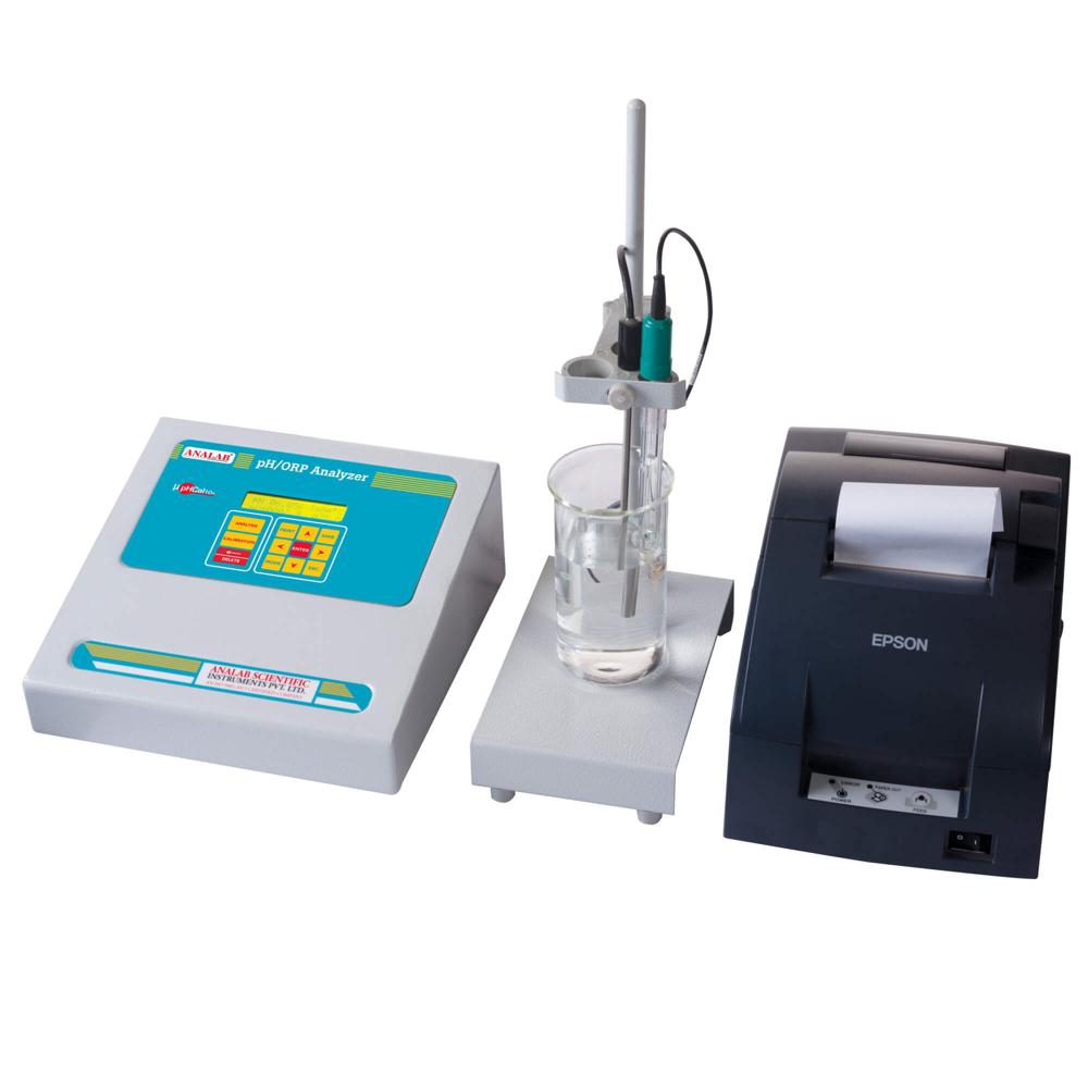 pH/mV/Temp/ORP Analyzer (Three/Five Point Calibration)