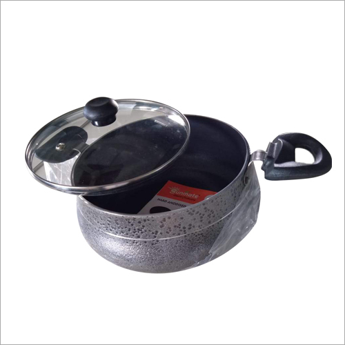 Deep Kadai with Glass LID