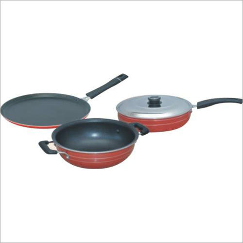 3 Star Gift Non Stick Aluminium Kitchen Set