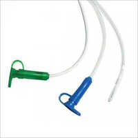Infant Feeding Tube - Manual, Plastic Material, 1-3 M Length, Round Shape, 0.5-3 Mm Thickness | Portable For Hospital Use