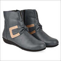 Ladies Grey Boots