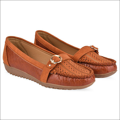 Various Colors Available Ladies Tan Loafers