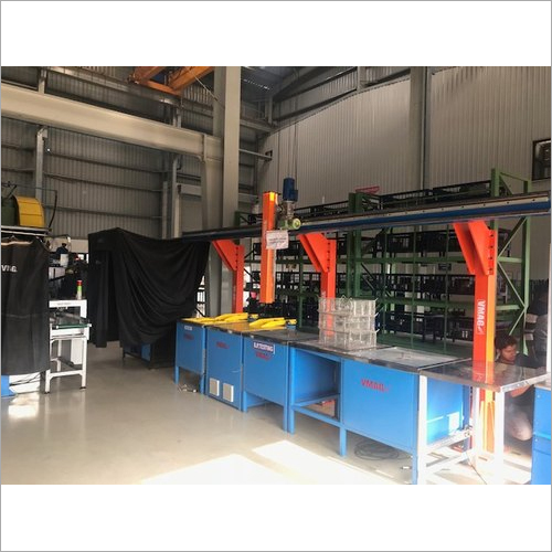 Liquid Penetrant Testing Automation Equipment With SCADA Industrial Robots and Gantries