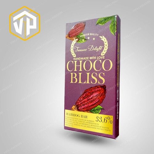 Choclate Bar Packing Boxes / Premium Bar Packaging Box