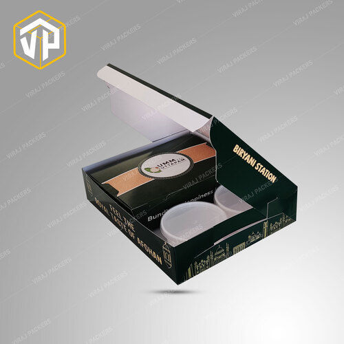 Biryani Packaging Box / Customized Biryani Packaging Box / Meal Packaging box Design