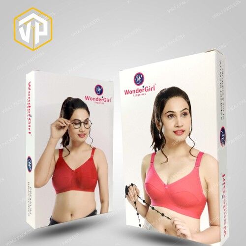 Bra Single Piece Packaging Boxes Customized at Rs 3.5/piece, Undergarment  Box in Ludhiana