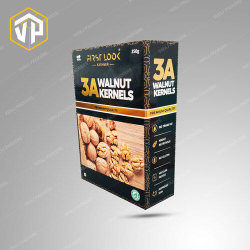 Customized Walnuts Packaging Boxes / Walnuts or Dry fruits Packaging boxes
