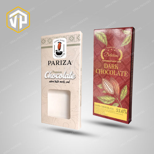 Customized Chocolate Bar Packaging Boxes