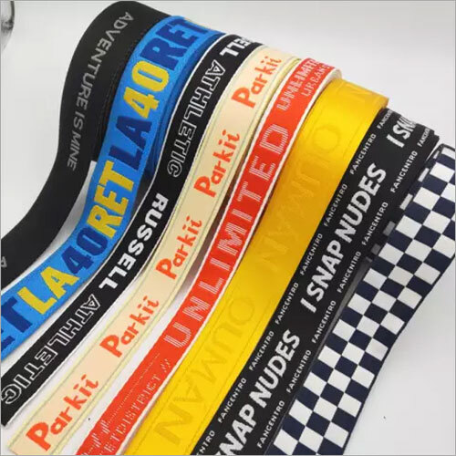 Custom Icon Jacquard Elastic Tape