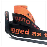 Custom Logo Polyester Name Elastic Tape