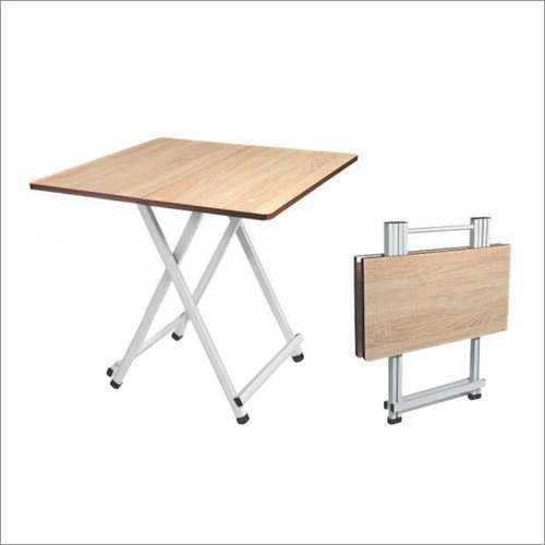 MS Square Folding Table By H.M.T. STEEL FURNITURES