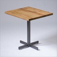 MS Cafe Table With Wooden Top