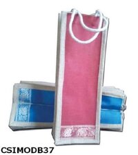 Handcrafted Jute Bottle Bags