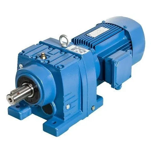 Bevel Helical Gearbox - Color: Blue