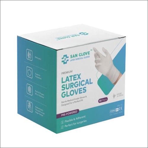 Sterile Latex Surgical Gloves Grade: Medical