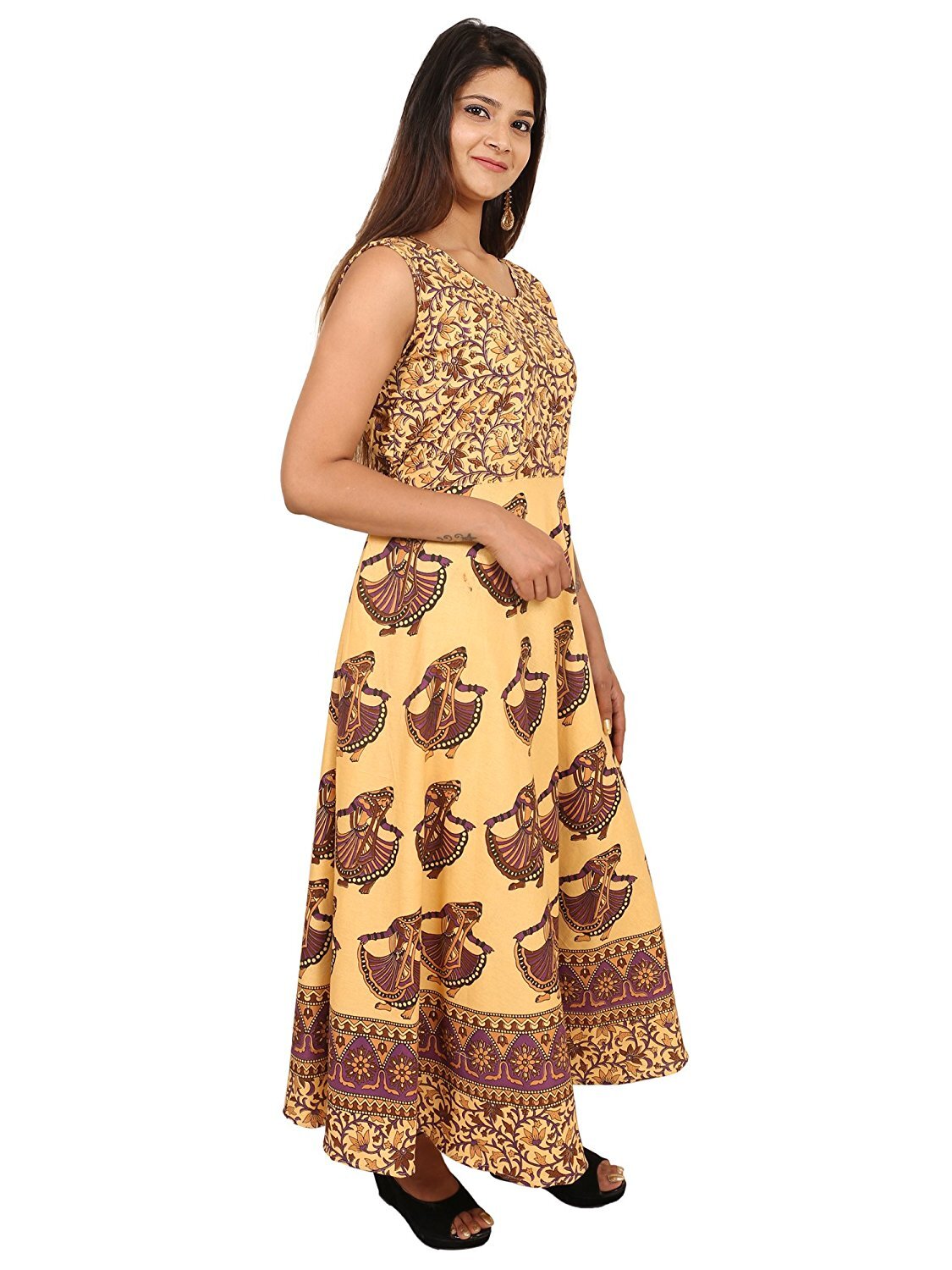 Woman Jaipuri print Dress