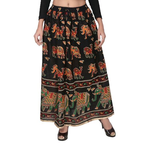 Jodhpuri Print Skirt