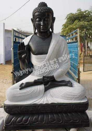 Marble God Buddha Murti