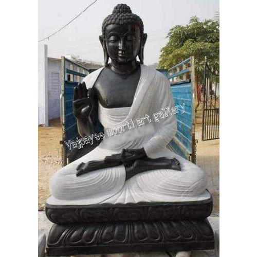 Marble God Buddha murti
