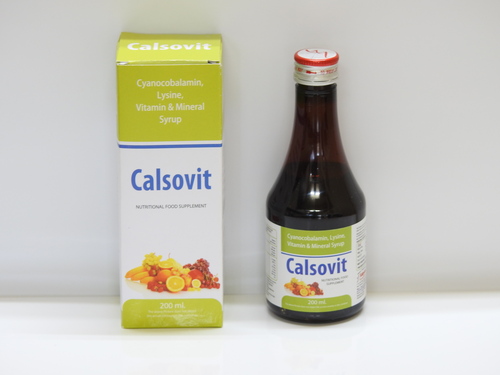 Calsovit Syrup 200Ml
