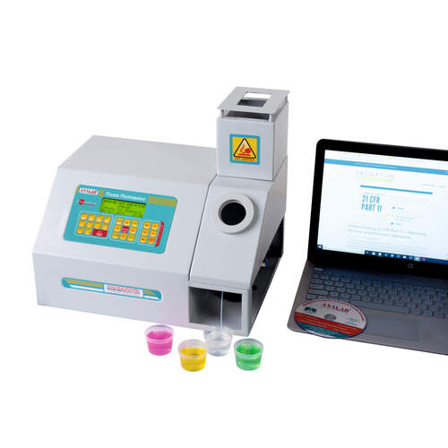 Microcontroller Based Flame Photometer (21 Cfr Part-11 Compliance) - Model : Flamecal100