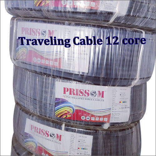12 Core Flat Elevator Travelling Cable