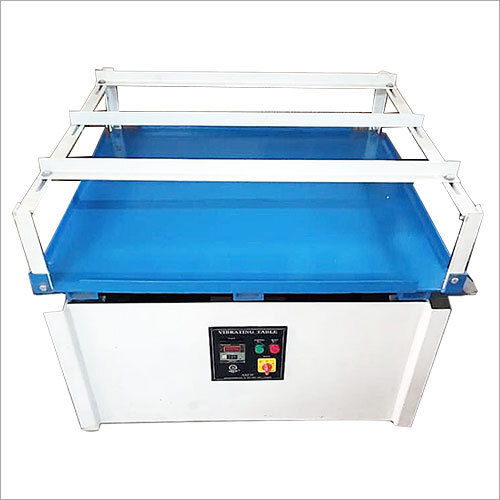 Vibrating Table - Mild Steel, 70 kg Weight, 440 Volt Voltage, Blue Color | Ideal for Industrial Applications