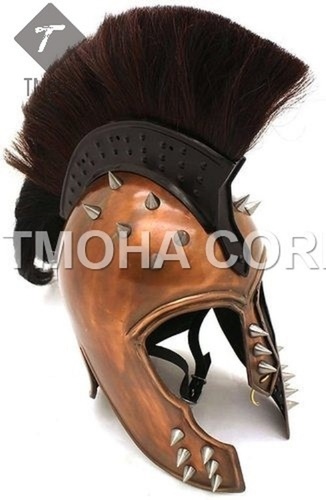 Medieval Armor Helmet Helmet Knight Helmet Crusador Helmet Ancient Helmet Trojan Helmet AH0042