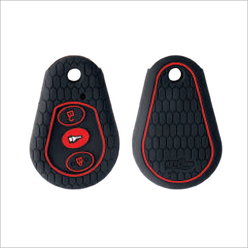 Black Silicon Key Cover